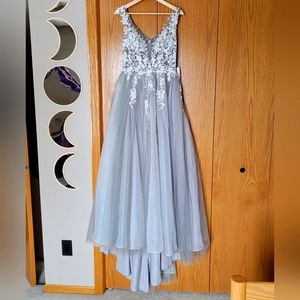 Stacees Alona Formal/wedding Dress, Stacees, US10, Grey